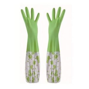 القفازات الطويلة المبطنة بالقطن الدافئ