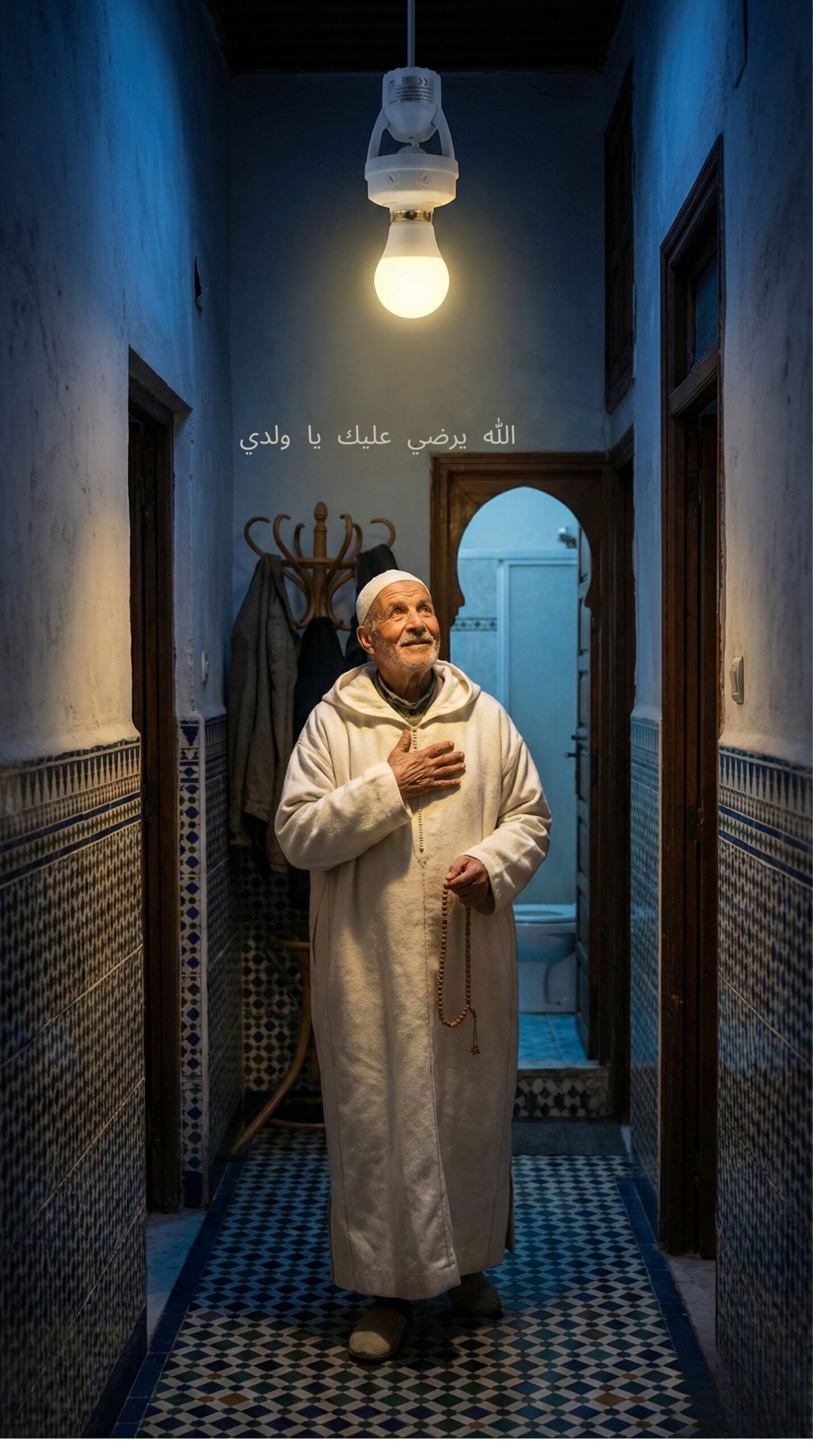 الله يرضي عليك يا ولدي